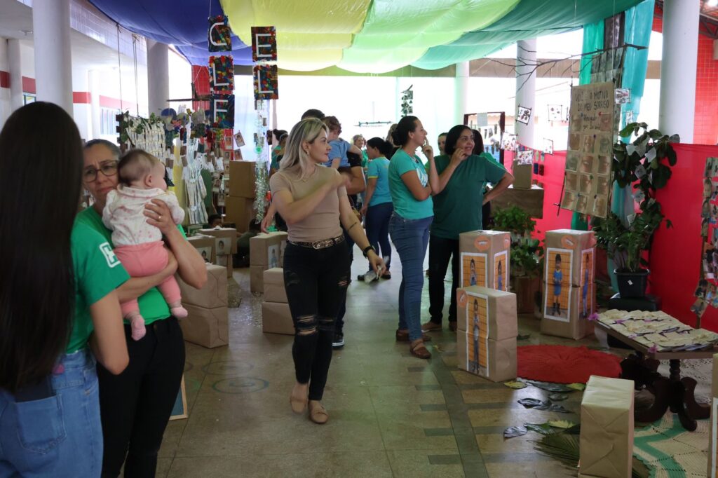 1ª Mostra Pedagógica foi realizada no CEI Cláudia do Nascimento em Tacuru 1ª Mostra Pedagógica foi realizada no CEI Cláudia do Nascimento em Tacuru