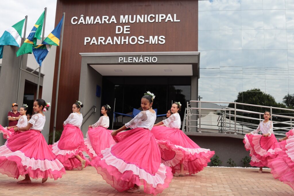 Vereadores de Paranhos inauguraram uma das maiores Câmaras Municipais do interior de Mato Grosso do Sul nesta sexta-feira (5) Vereadores de Paranhos inauguraram uma das maiores Câmaras Municipais do interior de Mato Grosso do Sul nesta sexta-feira (5)