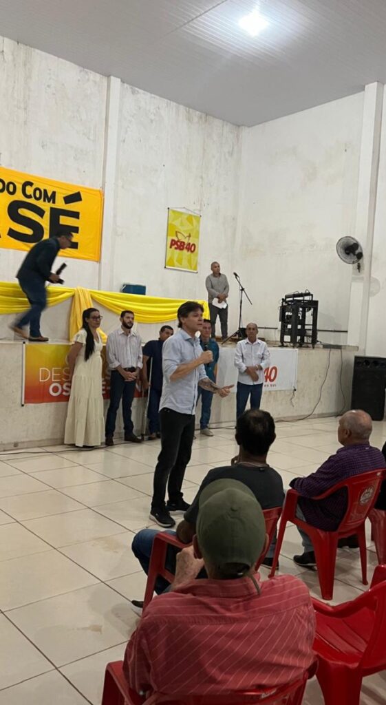 Com união de quatro partidos "até o momento", PSB lança Casé como pré-candidato a prefeito em Sete Quedas Com união de quatro partidos "até o momento", PSB lança Casé como pré-candidato a prefeito em Sete Quedas