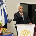 Festiva de solenidade no Rotary Club de Amambai marca transição de presidente e posse de novos associados