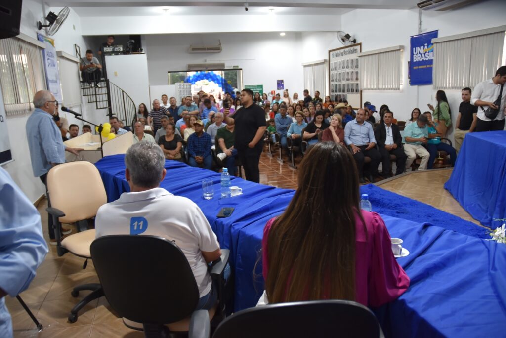 Convenção do PSDB em Iguatemi oficializa Dr. Lídio à reeleição, com Dra. Patrícia como vice Convenção do PSDB em Iguatemi oficializa Dr. Lídio à reeleição, com Dra. Patrícia como vice