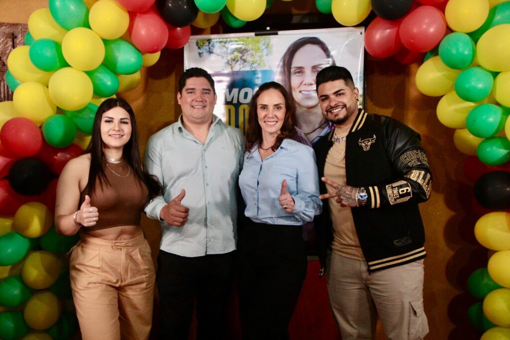 Com sucesso de público, convenção do MDB homologa Najla Mariano como pré-candidata a prefeita de Coronel Sapucaia Com sucesso de público, convenção do MDB homologa Najla Mariano como pré-candidata a prefeita de Coronel Sapucaia