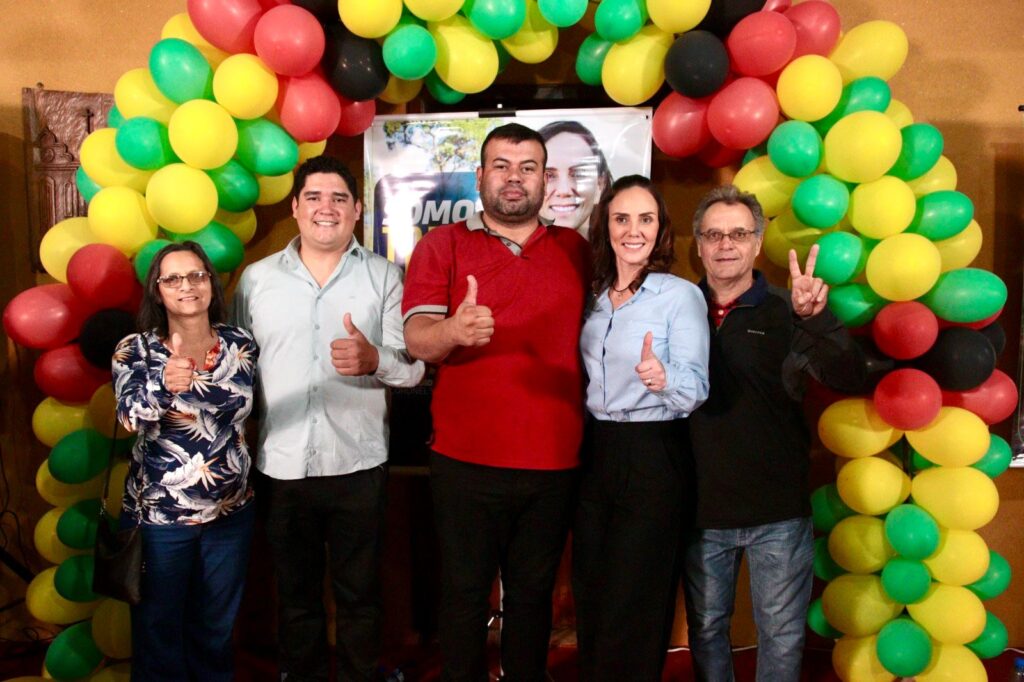 Com sucesso de público, convenção do MDB homologa Najla Mariano como pré-candidata a prefeita de Coronel Sapucaia Com sucesso de público, convenção do MDB homologa Najla Mariano como pré-candidata a prefeita de Coronel Sapucaia