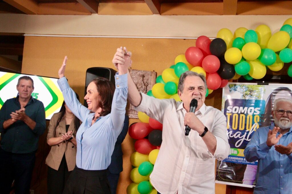 Com sucesso de público, convenção do MDB homologa Najla Mariano como pré-candidata a prefeita de Coronel Sapucaia Com sucesso de público, convenção do MDB homologa Najla Mariano como pré-candidata a prefeita de Coronel Sapucaia