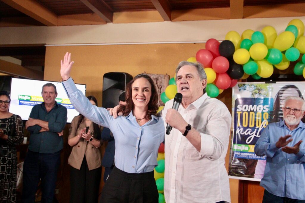 Com sucesso de público, convenção do MDB homologa Najla Mariano como pré-candidata a prefeita de Coronel Sapucaia Com sucesso de público, convenção do MDB homologa Najla Mariano como pré-candidata a prefeita de Coronel Sapucaia