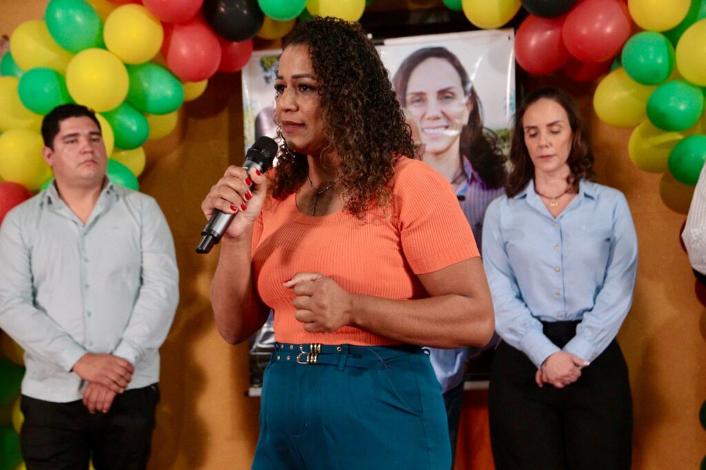 Com sucesso de público, convenção do MDB homologa Najla Mariano como pré-candidata a prefeita de Coronel Sapucaia Com sucesso de público, convenção do MDB homologa Najla Mariano como pré-candidata a prefeita de Coronel Sapucaia