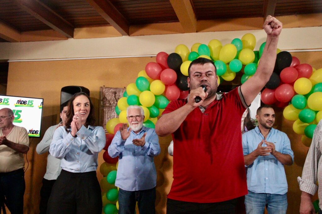 Com sucesso de público, convenção do MDB homologa Najla Mariano como pré-candidata a prefeita de Coronel Sapucaia Com sucesso de público, convenção do MDB homologa Najla Mariano como pré-candidata a prefeita de Coronel Sapucaia