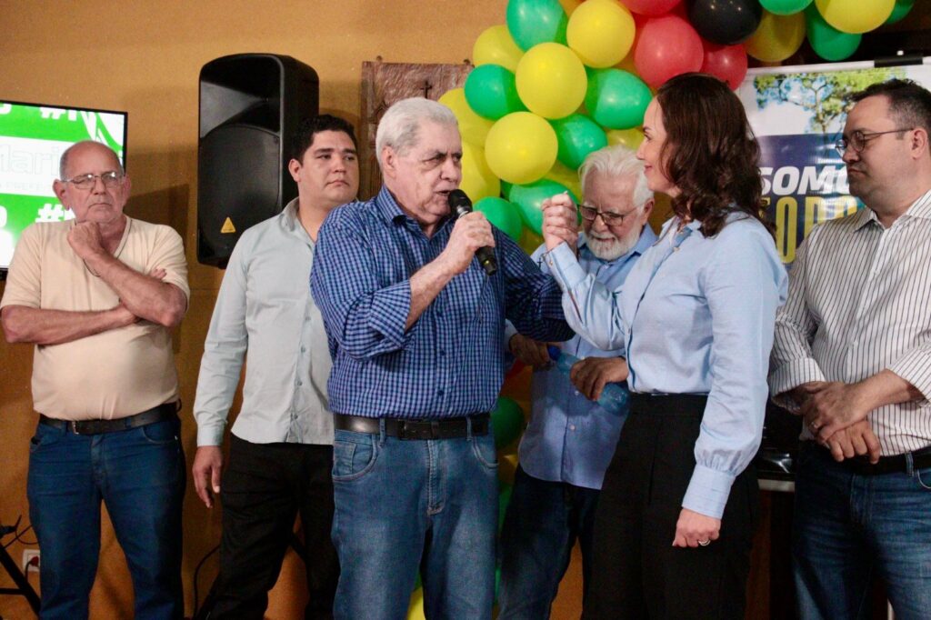 Com sucesso de público, convenção do MDB homologa Najla Mariano como pré-candidata a prefeita de Coronel Sapucaia Com sucesso de público, convenção do MDB homologa Najla Mariano como pré-candidata a prefeita de Coronel Sapucaia