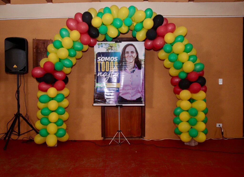 Com sucesso de público, convenção do MDB homologa Najla Mariano como pré-candidata a prefeita de Coronel Sapucaia Com sucesso de público, convenção do MDB homologa Najla Mariano como pré-candidata a prefeita de Coronel Sapucaia