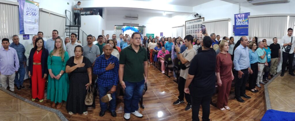 Convenção do PSDB em Iguatemi oficializa Dr. Lídio à reeleição, com Dra. Patrícia como vice Convenção do PSDB em Iguatemi oficializa Dr. Lídio à reeleição, com Dra. Patrícia como vice