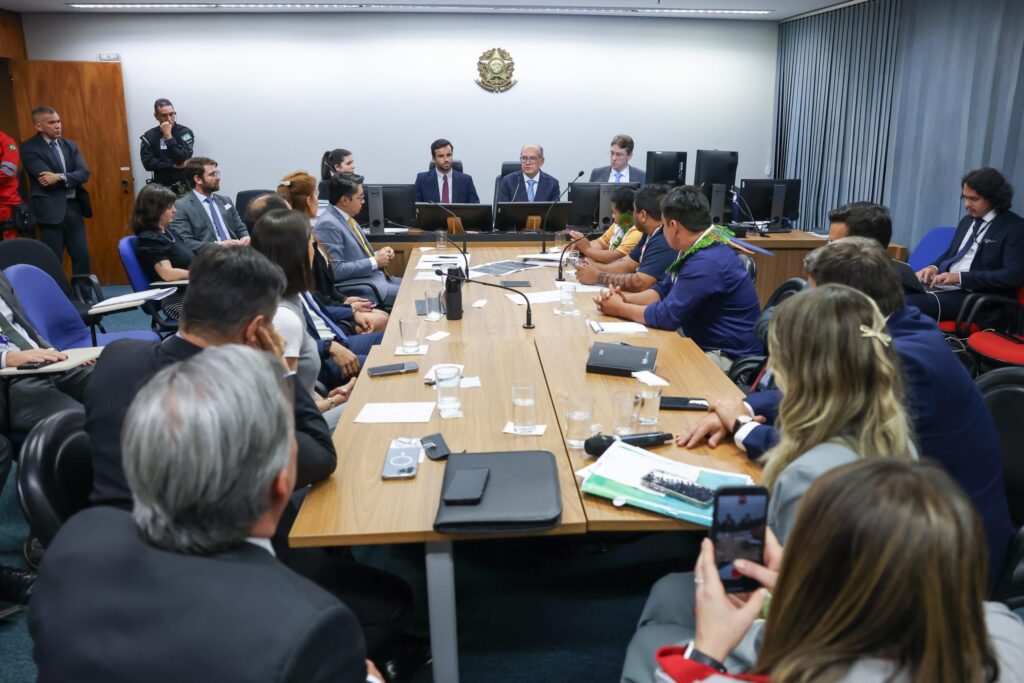Acordo histórico em audiência de conciliação deve pôr fim a conflito indígena em MS Acordo histórico em audiência de conciliação deve pôr fim a conflito indígena em MS
