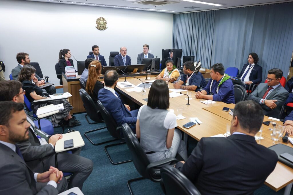 Acordo histórico em audiência de conciliação deve pôr fim a conflito indígena em MS Acordo histórico em audiência de conciliação deve pôr fim a conflito indígena em MS