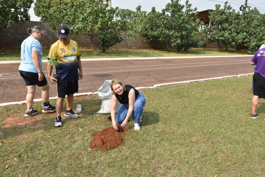 Melhor Idade de Iguatemi participa de plantio de mudas de árvores em comemoração ao Dia Internacional do Idoso Melhor Idade de Iguatemi participa de plantio de mudas de árvores em comemoração ao Dia Internacional do Idoso