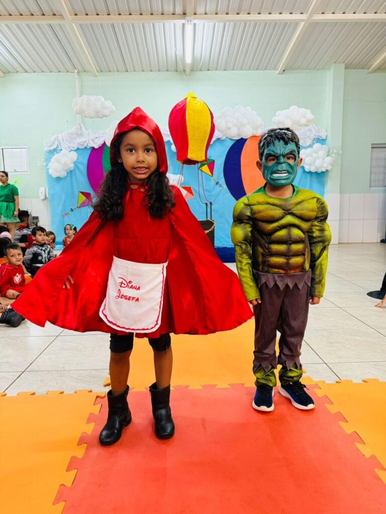 Paranhos: CEI Criança Feliz realizou uma animada festa à fantasia Paranhos: CEI Criança Feliz realizou uma animada festa à fantasia