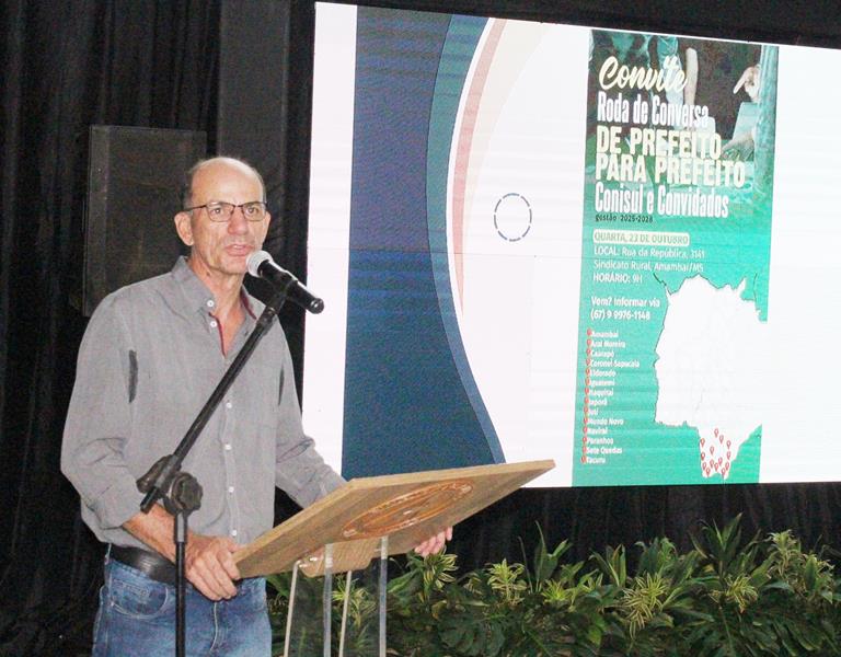 A convite de Sérgio Barbosa, prefeitos e vice-prefeitos eleitos e reeleitos de 17 municípios participam de roda de conversa em Amambai
