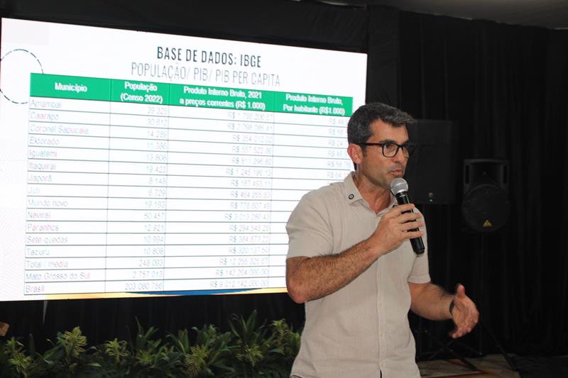 A convite de Sérgio Barbosa, prefeitos e vice-prefeitos eleitos e reeleitos de 17 municípios participam de roda de conversa em Amambai