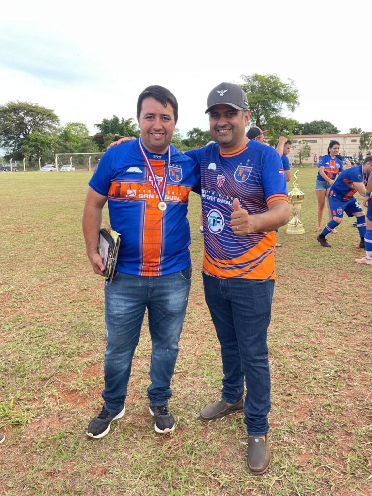Em Ypejhú, Nueva Estrella invicto conquista o hexacampeonato da liga de futebol local Em Ypejhú, Nueva Estrella invicto conquista o hexacampeonato da liga de futebol local