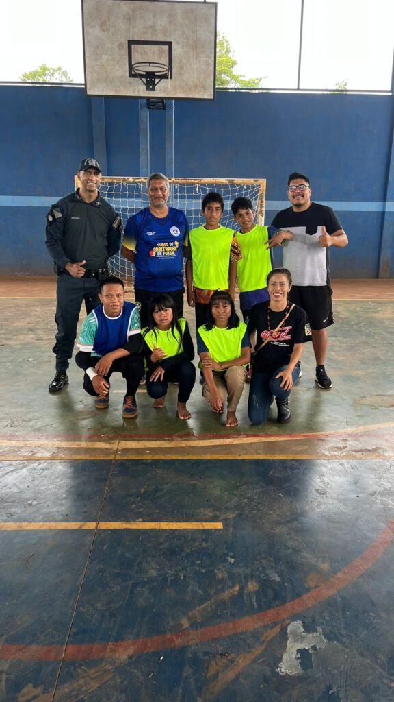 Polícia Militar realiza 1º Jogos PROERD na Aldeia Amambai Polícia Militar realiza 1º Jogos PROERD na Aldeia Amambai