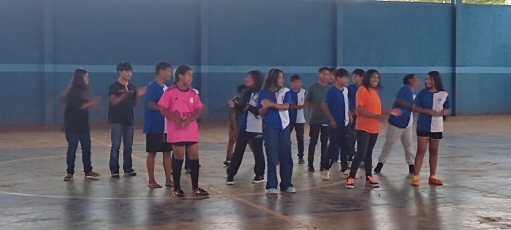 Polícia Militar realiza 1º Jogos PROERD na Aldeia Amambai Polícia Militar realiza 1º Jogos PROERD na Aldeia Amambai