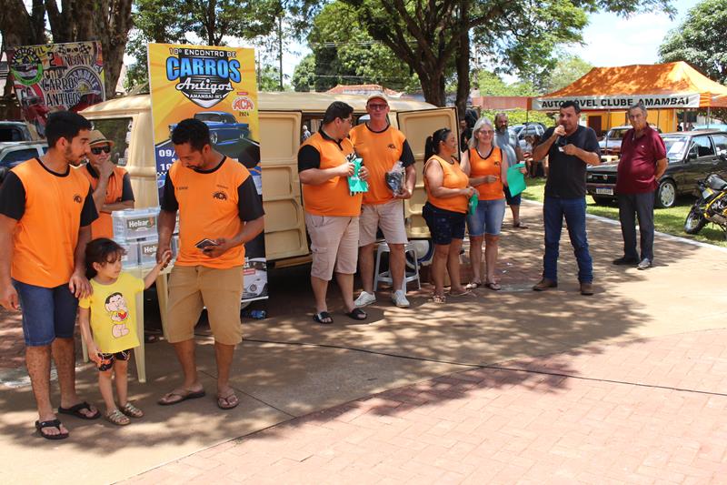 10º Encontro de Carro Antigo foi sucesso total em Amambai