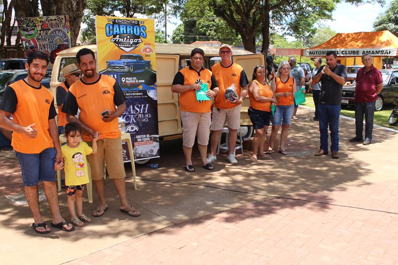 10º Encontro de Carro Antigo foi sucesso total em Amambai