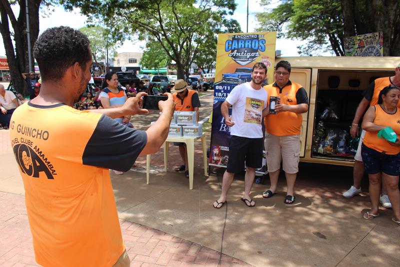 10º Encontro de Carro Antigo foi sucesso total em Amambai