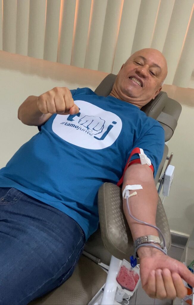 Para comemorar o Dia Nacional do Doador, Instituto realiza mutirão para doação de sangue na Capital Para comemorar o Dia Nacional do Doador, Instituto realiza mutirão para doação de sangue na Capital
