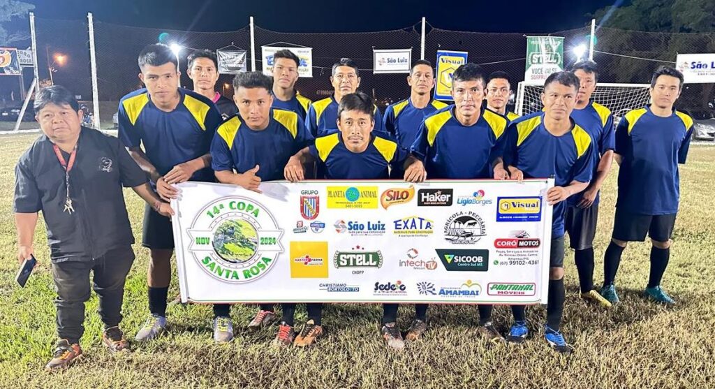 Copa Santa Rosa segue nesta terça com mais três jogos em Amambai Copa Santa Rosa segue nesta terça com mais três jogos em Amambai