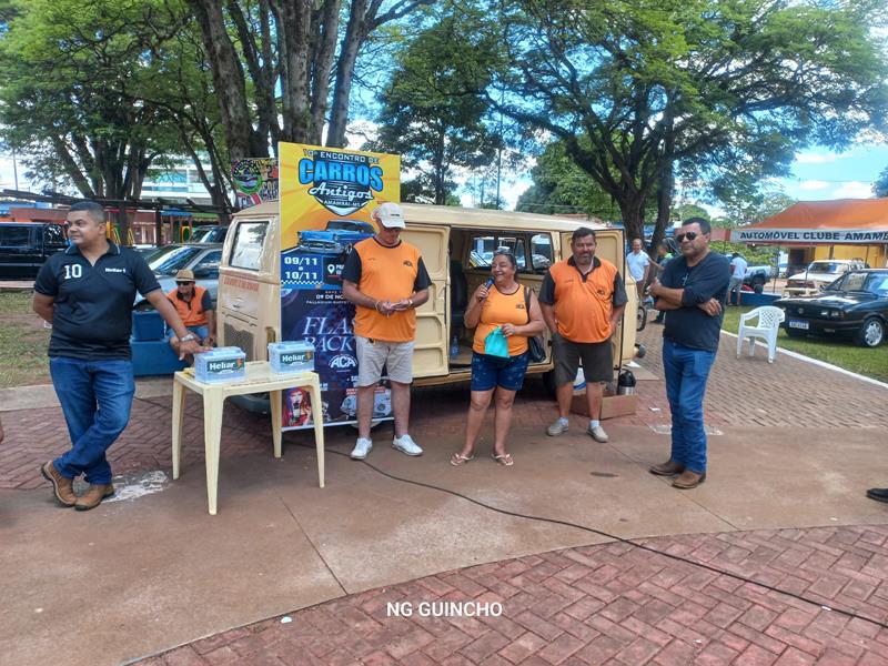 10º Encontro de Carro Antigo foi sucesso total em Amambai