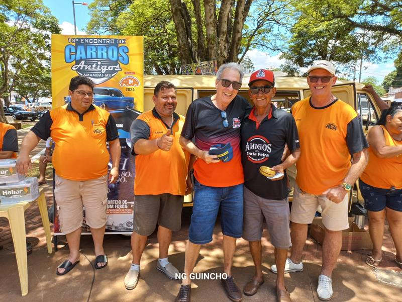 10º Encontro de Carro Antigo foi sucesso total em Amambai