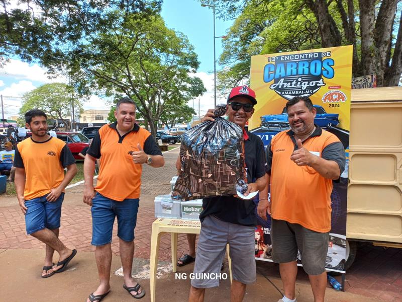 10º Encontro de Carro Antigo foi sucesso total em Amambai