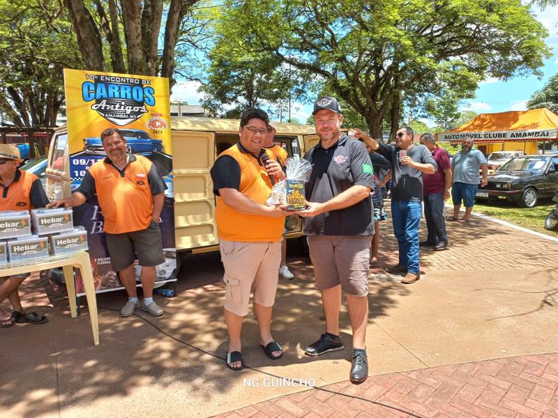 10º Encontro de Carro Antigo foi sucesso total em Amambai