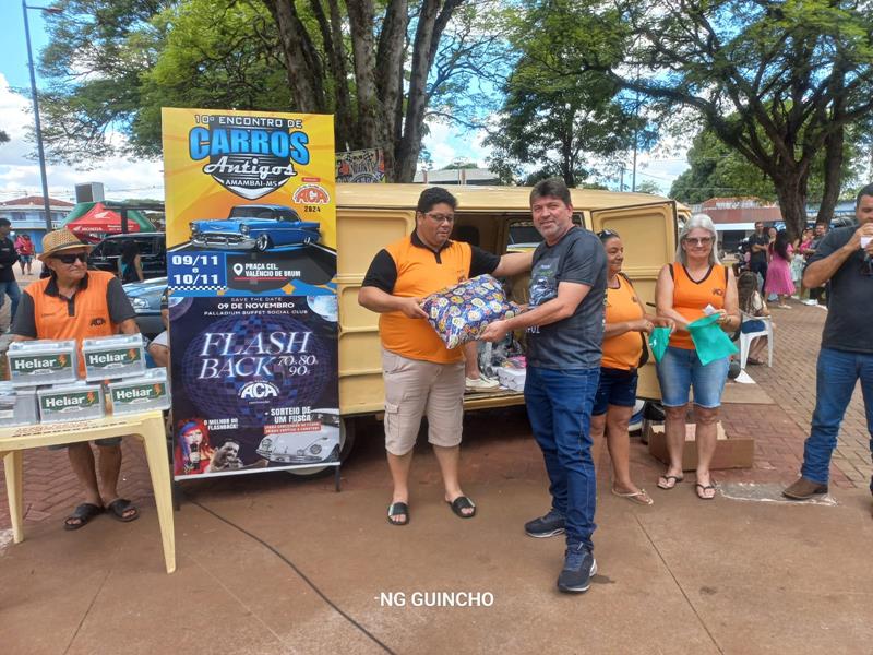 10º Encontro de Carro Antigo foi sucesso total em Amambai