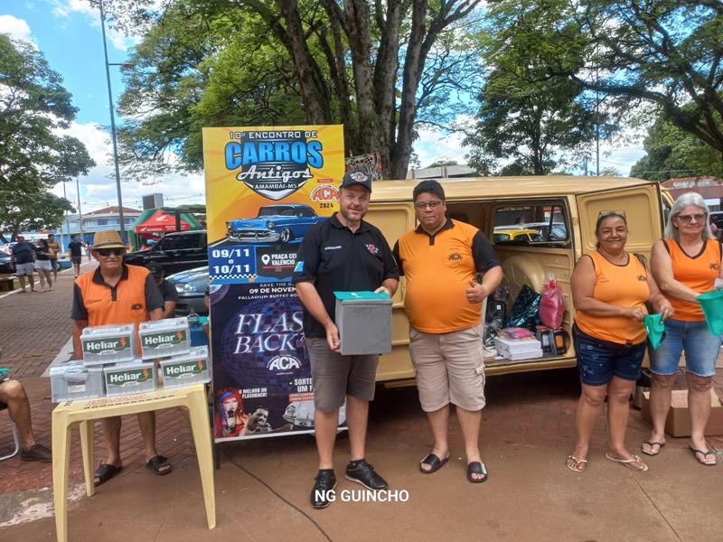 10º Encontro de Carro Antigo foi sucesso total em Amambai
