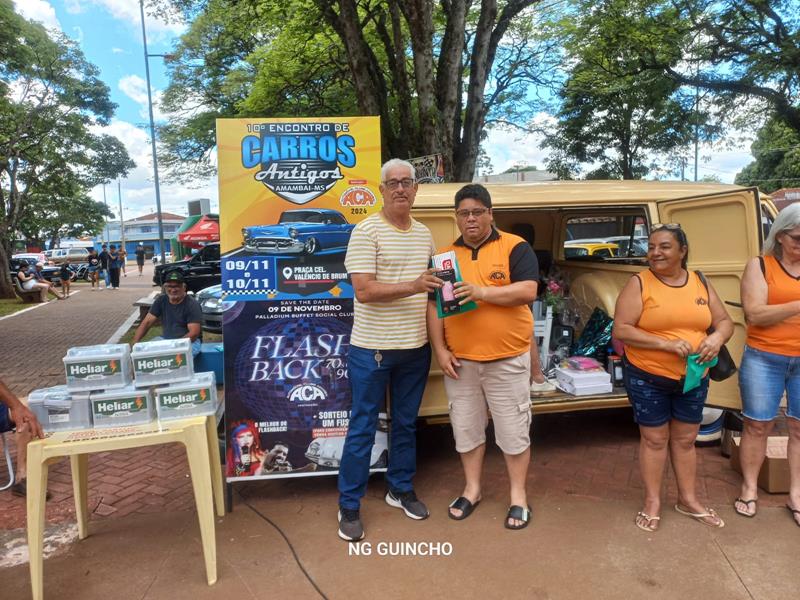 10º Encontro de Carro Antigo foi sucesso total em Amambai
