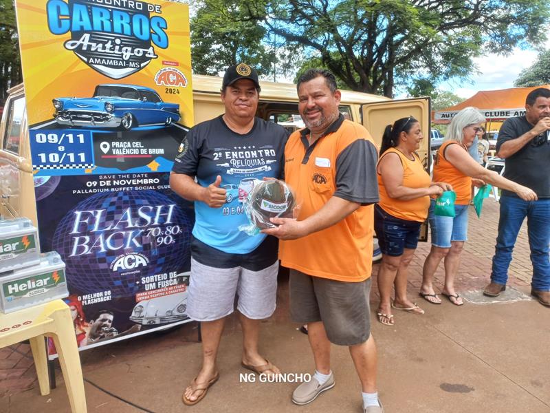 10º Encontro de Carro Antigo foi sucesso total em Amambai