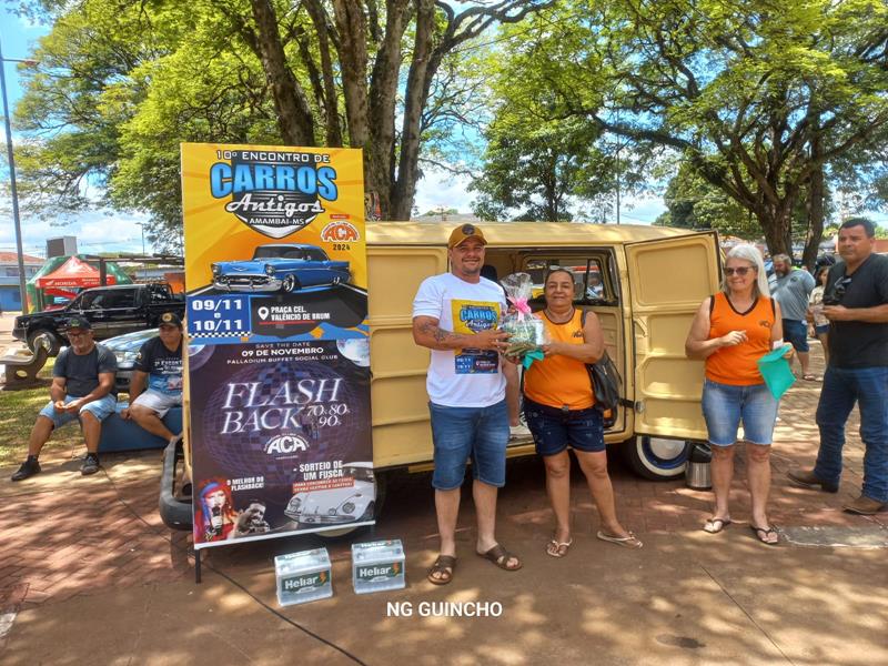 10º Encontro de Carro Antigo foi sucesso total em Amambai
