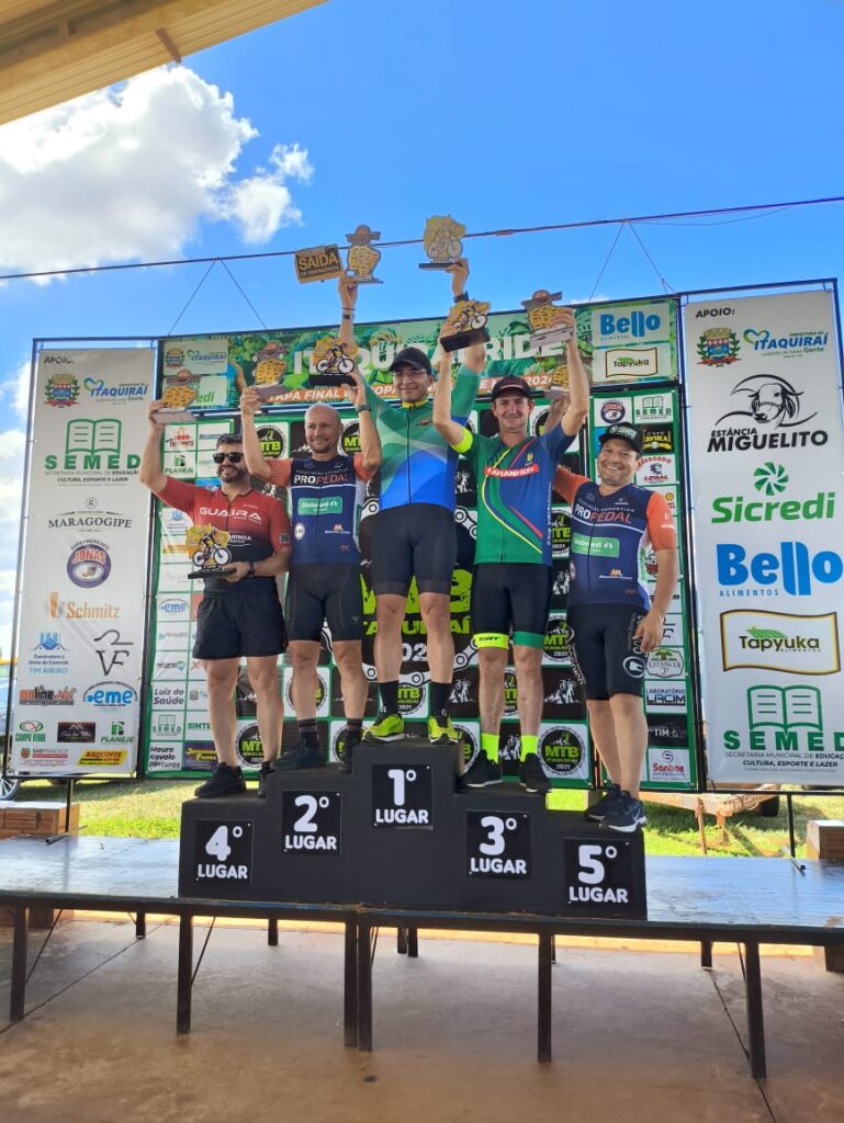 Ciclismo de Paranhos conquista troféus em Itaquiraí