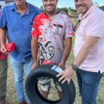 Prefeito Donizete Viaro prestigia semifinal da Copa de Velocross em Paranhos e parabeniza competidores