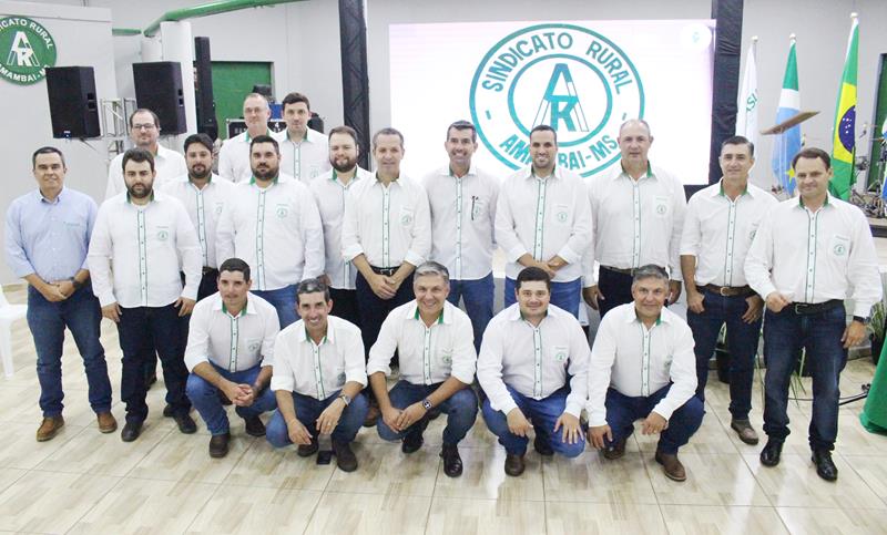 Posse da diretoria do Sindicato Rural de Amambai para o triênio 2025/2027