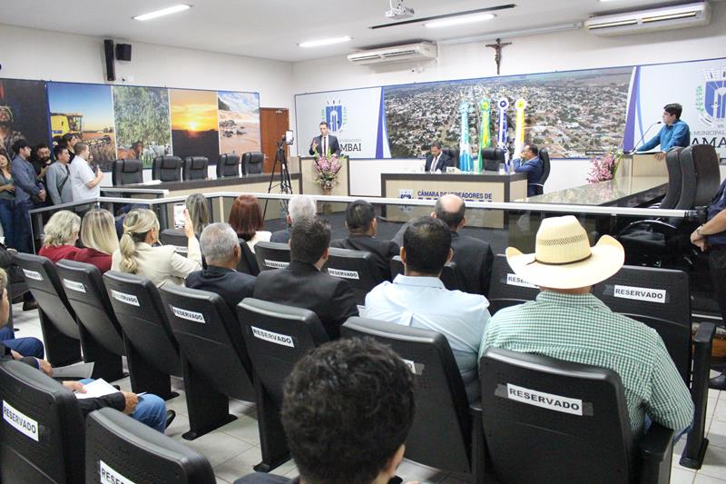 Prefeito, vice-prefeito e vereadores eleitos e reeleitos em Paranhos foram diplomados