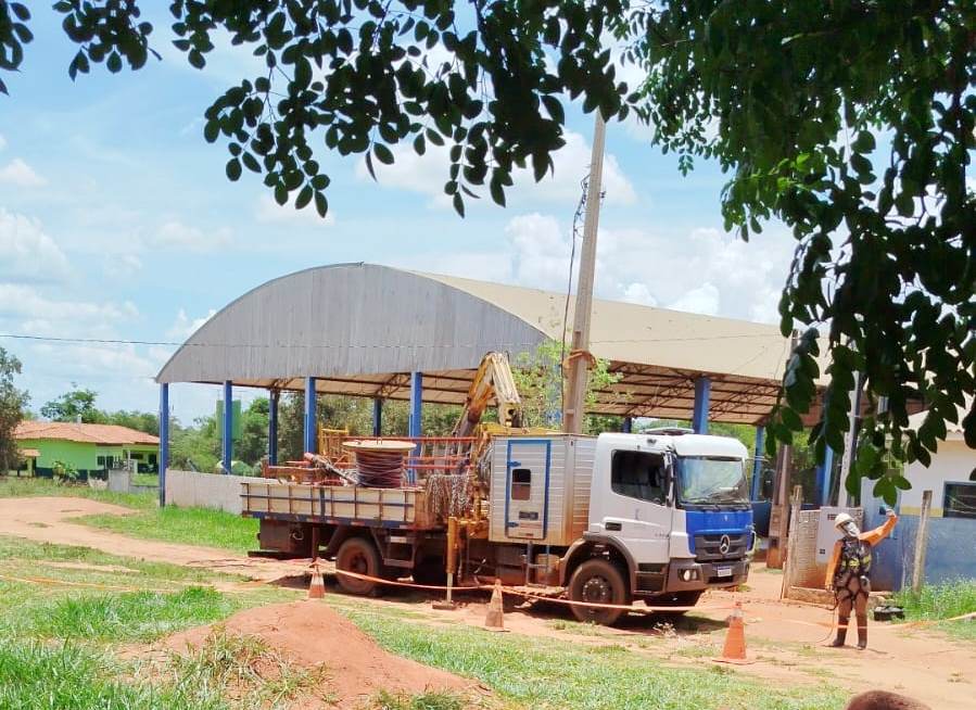Prefeitura de Tacuru e comunidade escolar indígena agradecem Energisa por extensão de rede na Sassoró Prefeitura de Tacuru e comunidade escolar indígena agradecem Energisa por extensão de rede na Sassoró