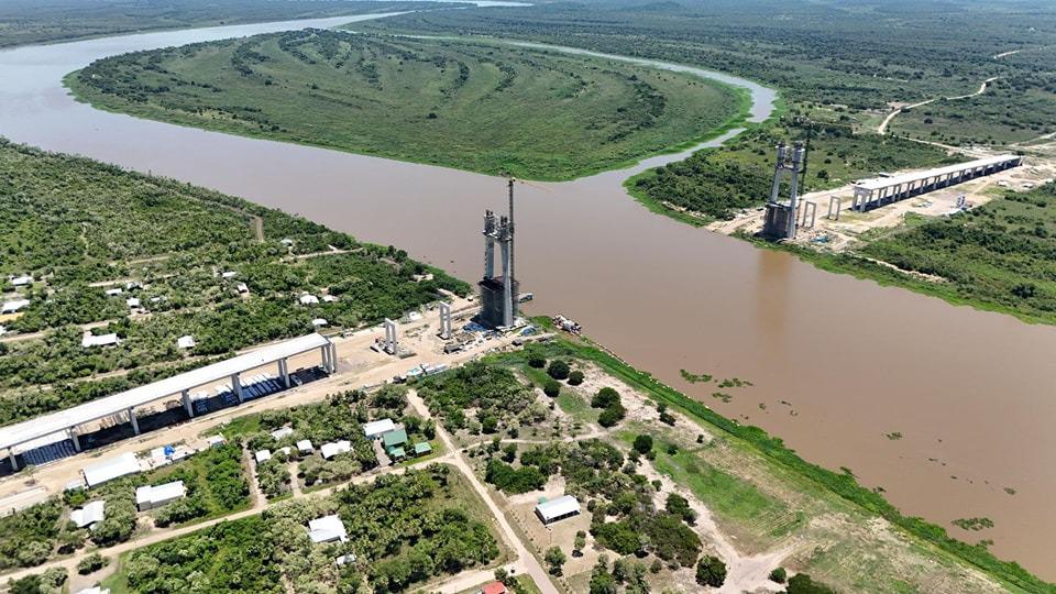 Paulo Corrêa destaca potencial da Rota Bioceânica durante vistoria à obra da ponte binacional Paulo Corrêa destaca potencial da Rota Bioceânica durante vistoria à obra da ponte binacional