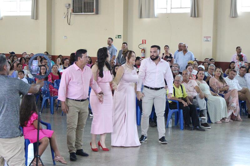 Em ato de posse, prefeita Niágara apresenta secretariado e fala sobre metas em Coronel Sapucaia Em ato de posse, prefeita Niágara apresenta secretariado e fala sobre metas em Coronel Sapucaia