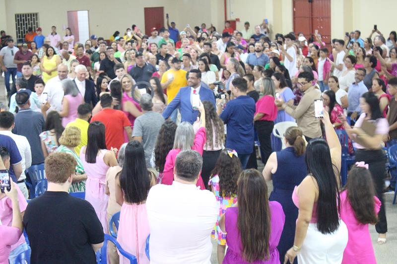 Em ato de posse, prefeita Niágara apresenta secretariado e fala sobre metas em Coronel Sapucaia Em ato de posse, prefeita Niágara apresenta secretariado e fala sobre metas em Coronel Sapucaia