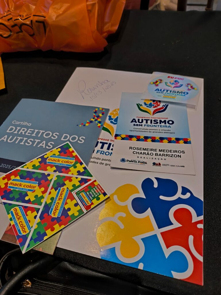 Amambai marca presença no Congresso Internacional Autismo Sem Fronteiras em Ponta Porã Amambai marca presença no Congresso Internacional Autismo Sem Fronteiras em Ponta Porã