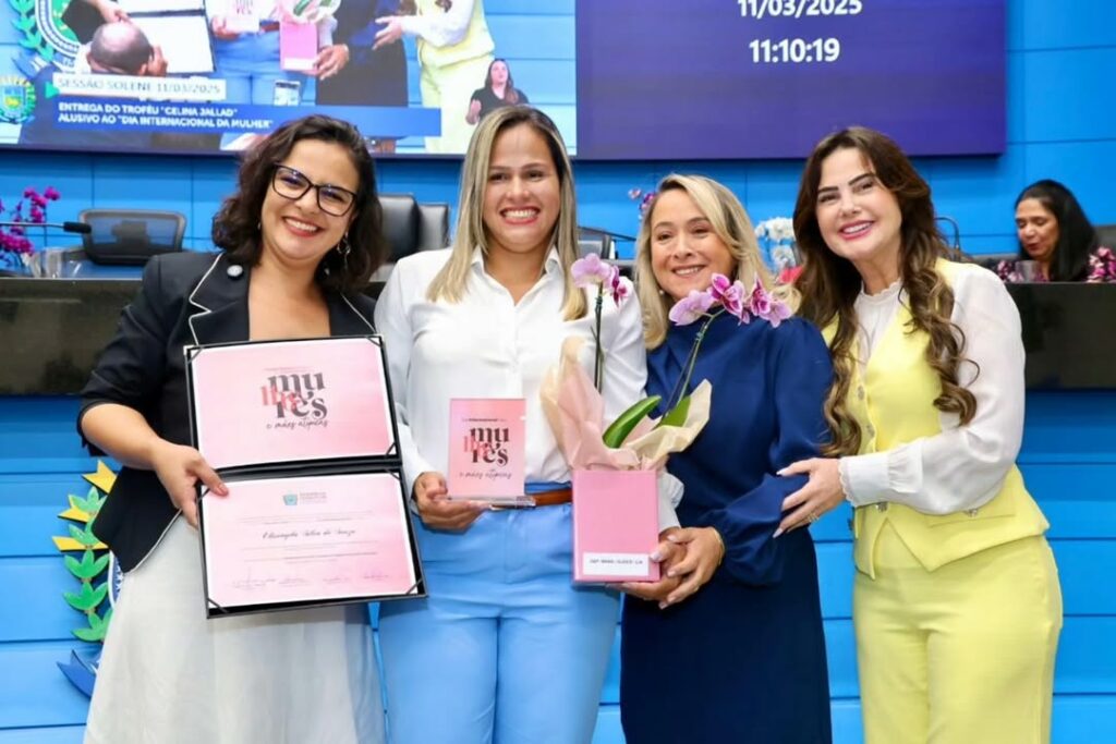 Deputada Mara Caseiro destaca sessão solene da ALEMS em homenagem às mulheres, com a entrega do Troféu Celina Jallad Deputada Mara Caseiro destaca sessão solene da ALEMS em homenagem às mulheres, com a entrega do Troféu Celina Jallad