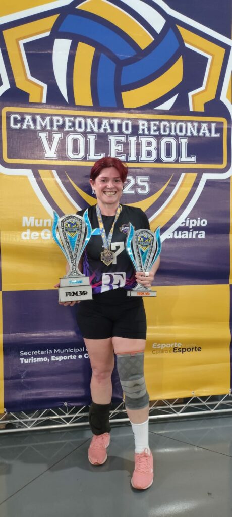 Vôlei feminino 35+ de Itaquiraí é campeão do Campeonato Regional