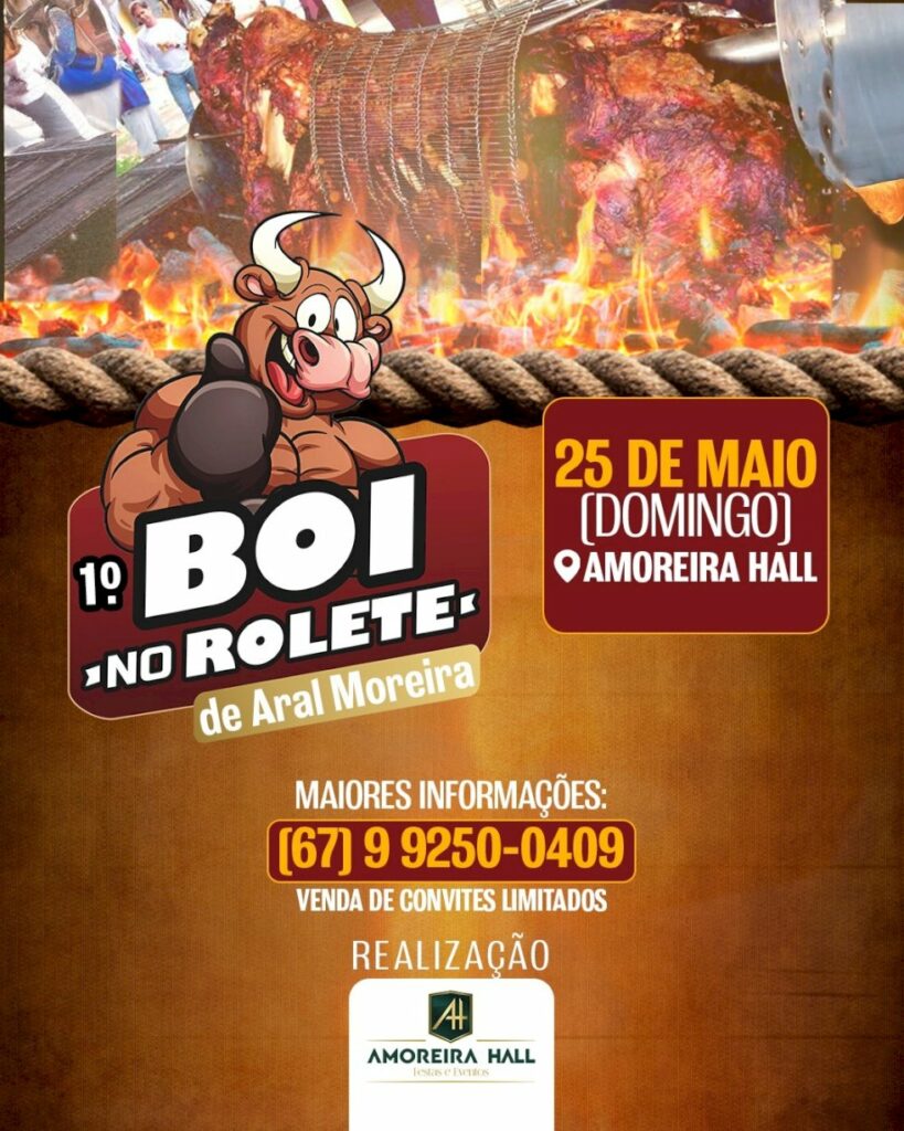 Aral Moreira se prepara para o 1º Boi no Rolete Aral Moreira se prepara para o 1º Boi no Rolete