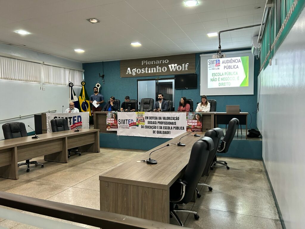 Defesa da educação e valorização dos profissionais são pautas de Audiência Pública em Aral Moreira